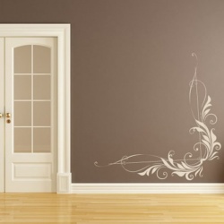 Sticker De Perete Curved Vine Leaf - Img 3