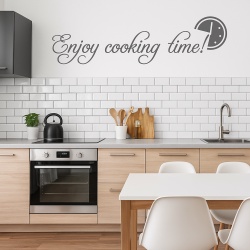 Sticker De Perete Enjoy Cooking Time - Img 1