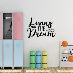Sticker De Perete Living The Dream - Img 2