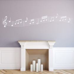 Sticker de Perete Music Sheet Notes - Img 3