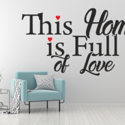 Sticker De Perete This Home Is Full Of Love - Img 7
