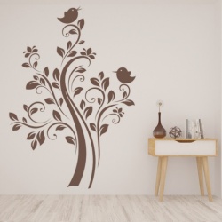 Sticker De Perete Tree Birds - Img 1