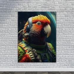 Tablou Animale Fantastice - Astro Parrot - Img 3