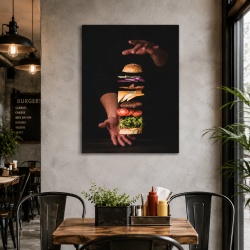 Tablou Bucatarie - Magic Burger