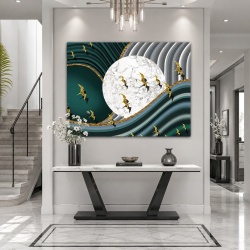 Tablou Canvas Big Marble Moon