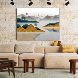 Tablou Canvas Calm Golden Valley - Img 1