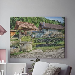 Tablou Canvas Fantana La Tara