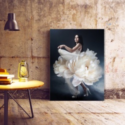 Tablou Canvas Flower Dress