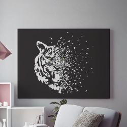 Tablou Canvas Glass Tiger