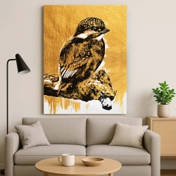 Tablou Canvas - Golden bird - Img 2