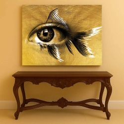 Tablou Canvas - Golden Eye-fish - Img 3
