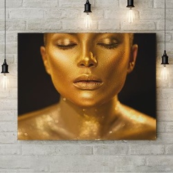 Tablou Canvas Golden Godess - Img 3