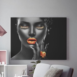 Tablou Canvas Golden Passion