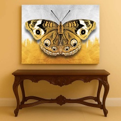 Tablou Canvas - Golden Royal Butterfly - Img 3