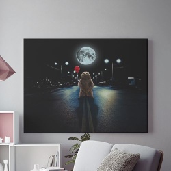 Tablou Canvas Midnight Bear