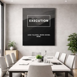 Tablou Canvas Motivational - Execution (definition)