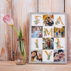Tablou Canvas Personalizat - Family, colaj 6 poze - Img 4