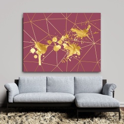 Tablou canvas - Red and Gold (ZAZ 001) - Img 3