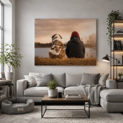 Tablou Canvas Sharing The Moment