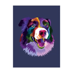 Tablou Colorful dog - Img 3