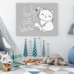 Tablou Copii - Lovely Cute Cat