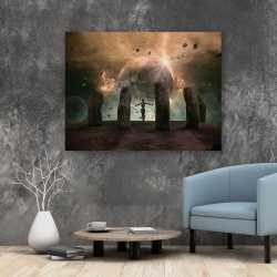 Tablou Futuristic Stonehenge