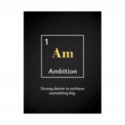 Tablou Motivational - Ambition (element) - Img 3