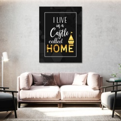 Tablou Motivational - Castle called home - Img 3