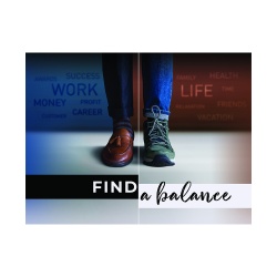 Tablou Motivational - Find a balance - Img 5