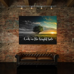Tablou Motivational - Look On The Bright Side - Img 3