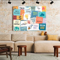 Tablou Motivational - Motivational Sticky Notes - Img 2