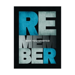 Tablou Motivational - Remember (big text) - Img 5