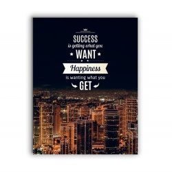 Tablou Motivational - Success And Happiness - Img 4