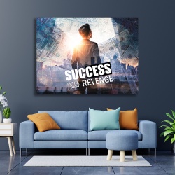 Tablou Motivational - Success is the revenge - Img 3