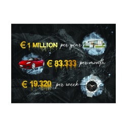 Tablou Motivational - Things that money can buy - Img 6
