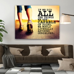 Tablou Motivational - Things we are capable of - Img 2