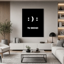 Tablou Motivational - Tu Decizi