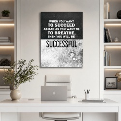 Tablou Motivational - When You Want To Succeed