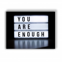 Tablou Motivational - You Are Enough - Img 4