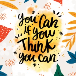 Tablou Motivational - You Can If You Think You Can - Img 4