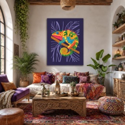 Tablou Pop art chameleon