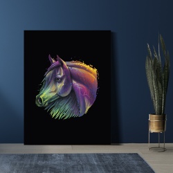 Tablou Rainbow horse - Img 3