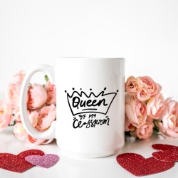 Cana cu Mesaj Queen Of My Classroom - Img 3