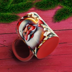 Cana De Craciun - Cute Santa