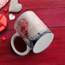 Cana Valentine's Day - Copaci din inimi pictate - Img 3