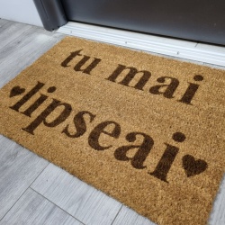 Covor de intrare personalizat - 60x40cm - tu mai lipseai - Img 10