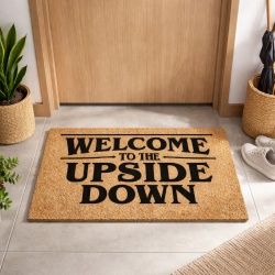 Covor de intrare personalizat - Welcome to the upside down - Img 2
