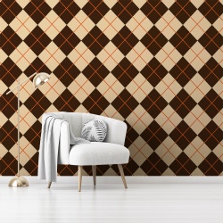 Fototapet Abstract - Retro Arlequin (Geometric 030)