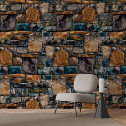 Fototapet Granit multicolor necizelat (Stone 061) - Img 1