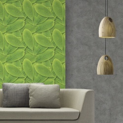 Fototapet Natura - Vegetatie Pattern Frunze Vernil Stilizate 014